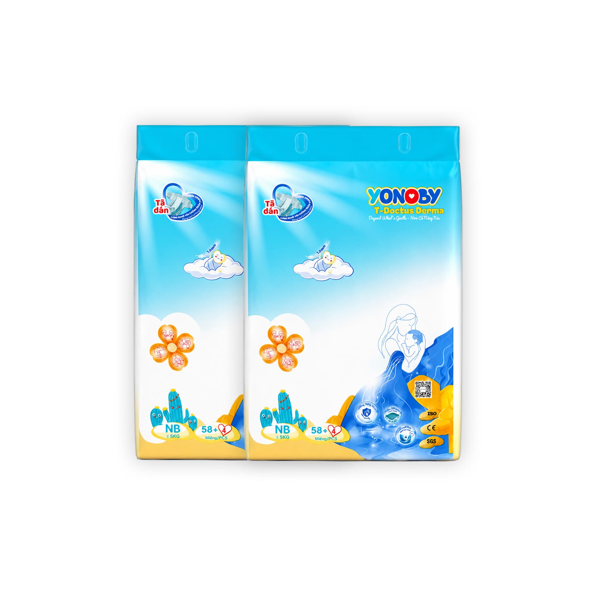 COMBO 2 Tã Dán Yonoby T-Doctus Derma