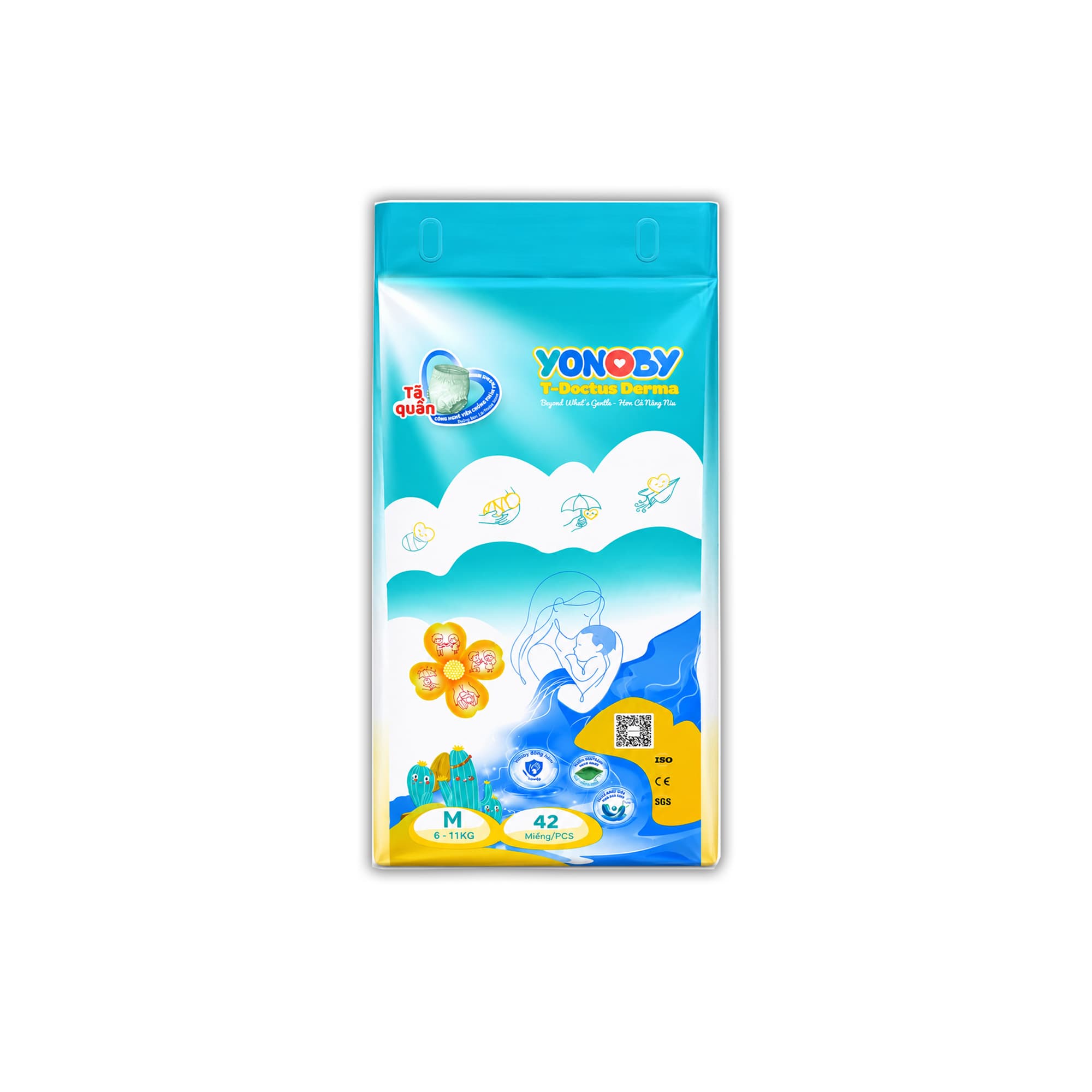 Tã/bỉm Quần Yonoby T-Doctus Derma